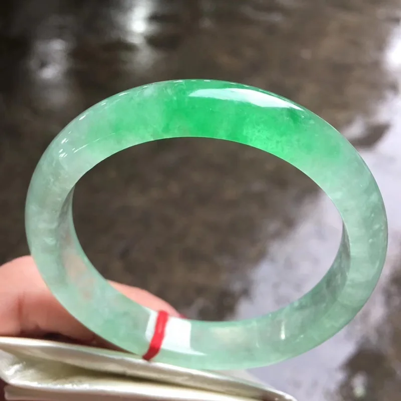 

Wholesale myanmar jadeite jade bracelet, too high ice floating bracelet for women to perfect stone jade bracelets