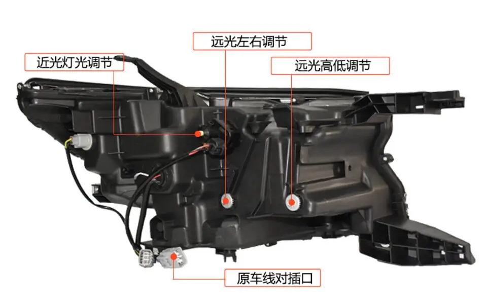 HID 2017 ~ 2019 автомобильный Стайлинг для фар Prado Cruiser vios RAV4 camry Hiace sienna yaris Tacoma