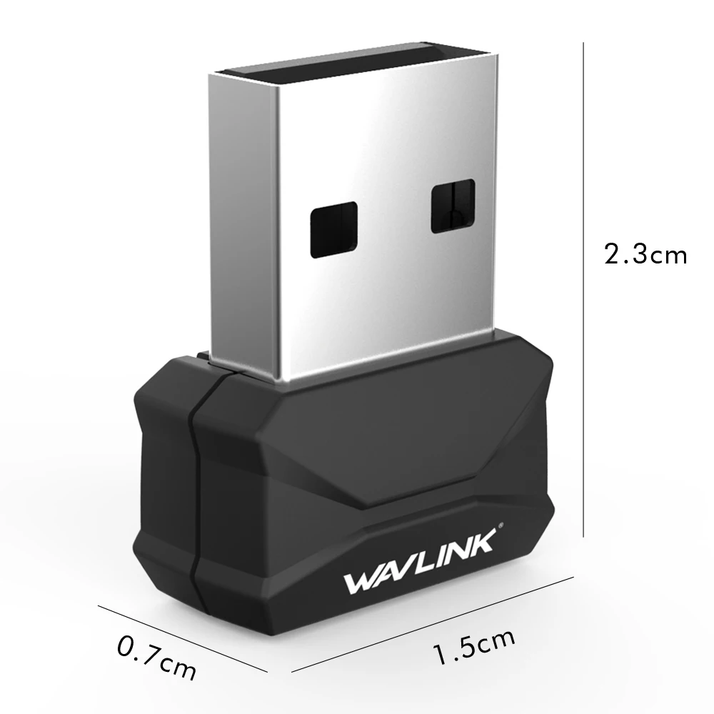 Wavlink мини беспроводной Wifi адаптер Wi-Fi USB адаптер IEEE 802.11b/g/n 150 Мбит/с USB Сетевая Lan Карта WEP WPA WPA2 черный для PC Mac