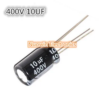 

10pcs 10UF 400V 10*17mm Electrolytic Capacitor 400V 10UF Aluminum Electrolytic Capacitor 10X17mm