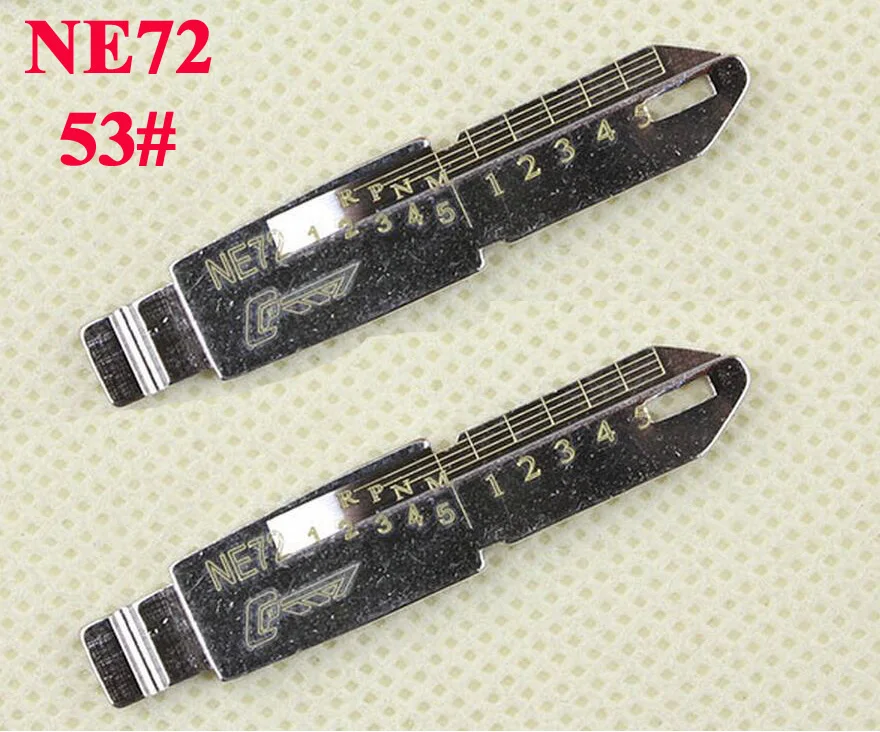 NE72 2в1 инструмент lishi 53 # масштабное лезвие Lishi режущее для резки ключей |