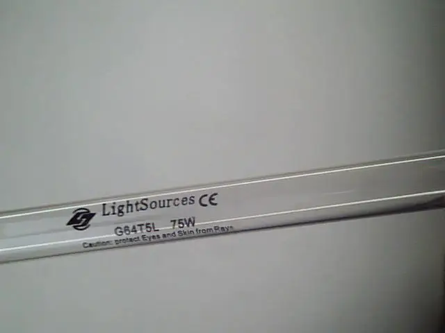 

New Arrival Direct Selling Ccc Ce Quartz Lamp Light Source Uv Germicidal Lamp G64t5l 75w