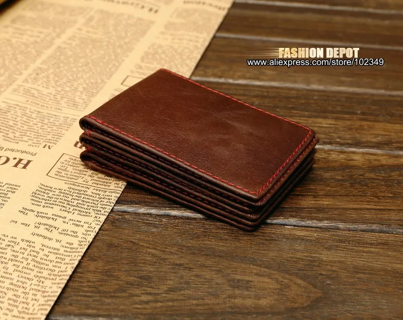 Genuine Leather Driver License Horizonal Style (3)