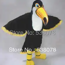 Высокое качество плюшевый материал Тедди Тукан талисман костюм взрослых Размер птицы маскотт костюм маскота костюм кунг-фу панды SW562