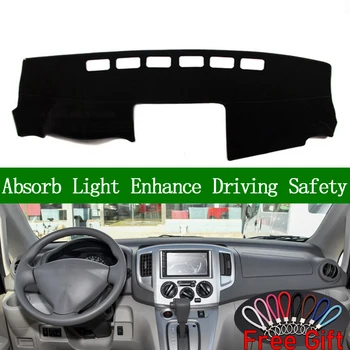 

For Nissan NV200 Vanette Evalia 2010-2018 Dashboard Cover Sun Shade Non-slip Dash Mat Carpet Car Stickers Interior Accessories