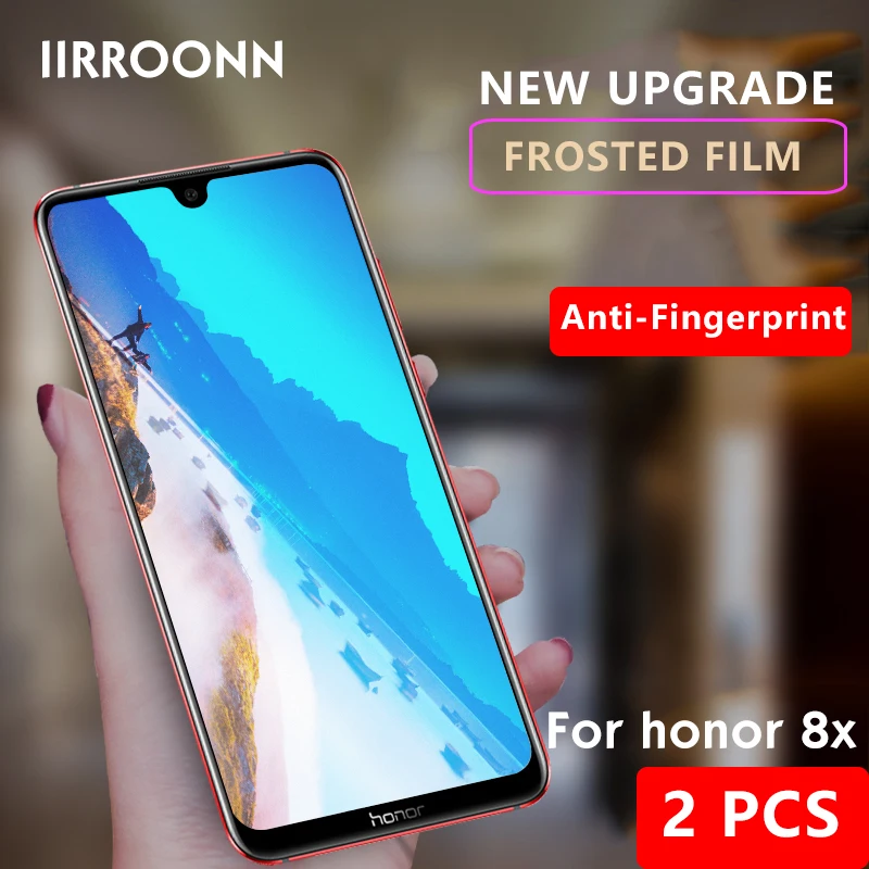 2 шт./лот матовое закаленное стекло для Huawei Honor Play 10 8x max Защита экрана honor play
