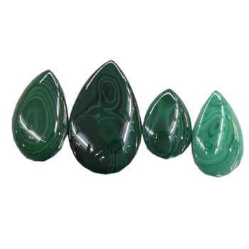

1pcs Natural Malachite Polished Stones And Crystal pendant or jewelry making