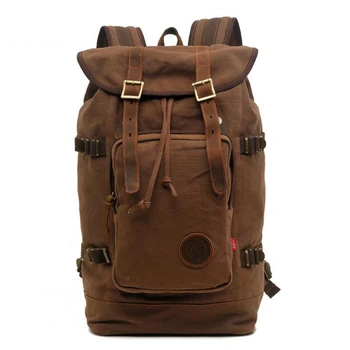 

X-Online 031617 new hot good quality man canvas backpack student school bag