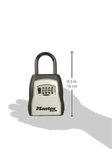 Caixa de Bloqueio Master Lock Definir Própria Combinação Portátil 5 Capacidade Chave Preto 5400d Sua 1 Cheap Cofres