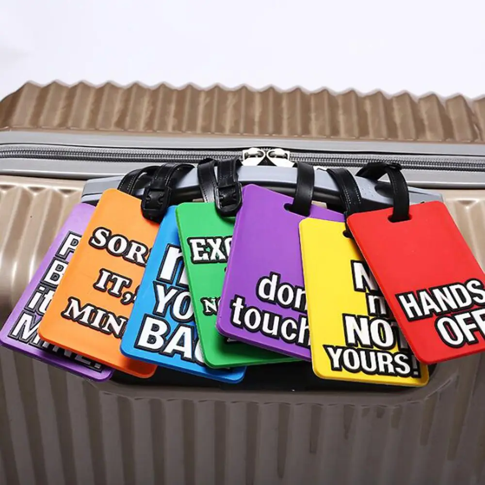 kwmobile Étiquette bagage pour valise - Tag porte-étiquettes pour