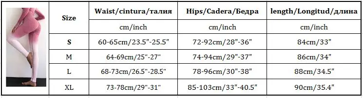 Collants Mulher Corrida Esportes Fitness Stretch Gradiente