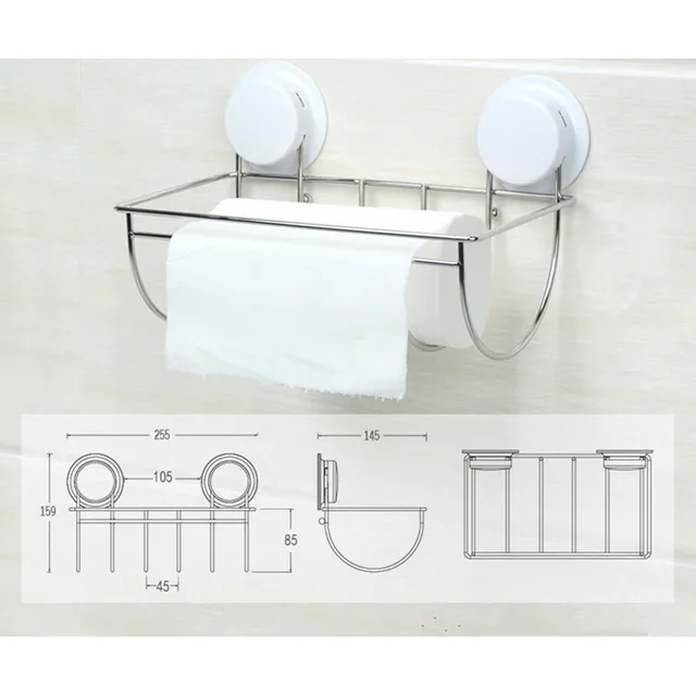 Kitchen Paper Holder Big Size Kitchen Bathroom Paper Storage Rack