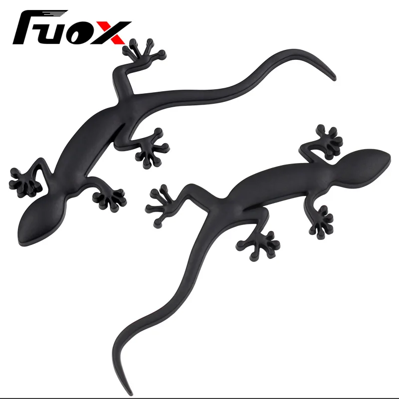 

Chrome 3D Metal Silver Lizard Gecko Badge Trunk Sticker For Audi Quattro A3 A4 A5 TT Q3 Q5 TT A6 RS Emblem Sticker Car Styling