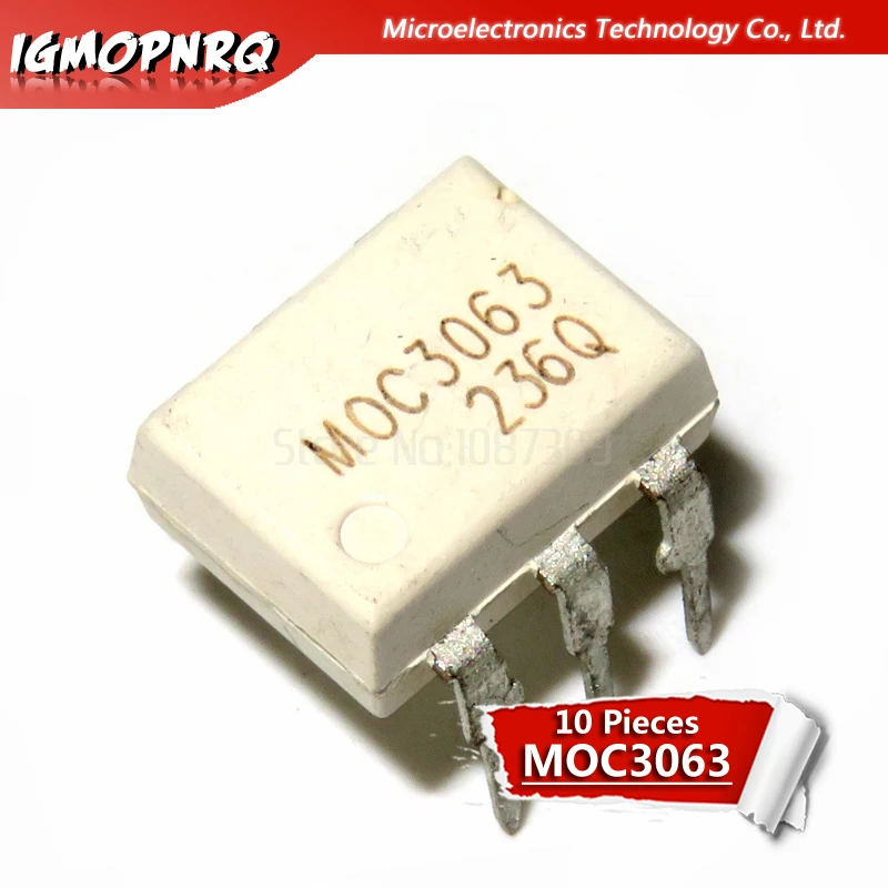 10 шт. EL3063 MOC3063 DIP6 новый оригинальный | Электронные компоненты и принадлежности