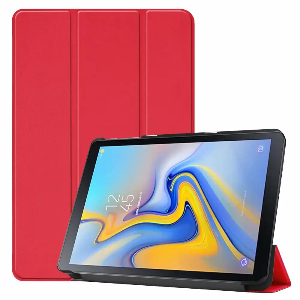 

Case For Samsung Galaxy Tab Advanced 2 10.1 SM-T583 Ultra Slim Leather Magnetic Fold Stand Cover For Tab Advanced2 T583 Funda