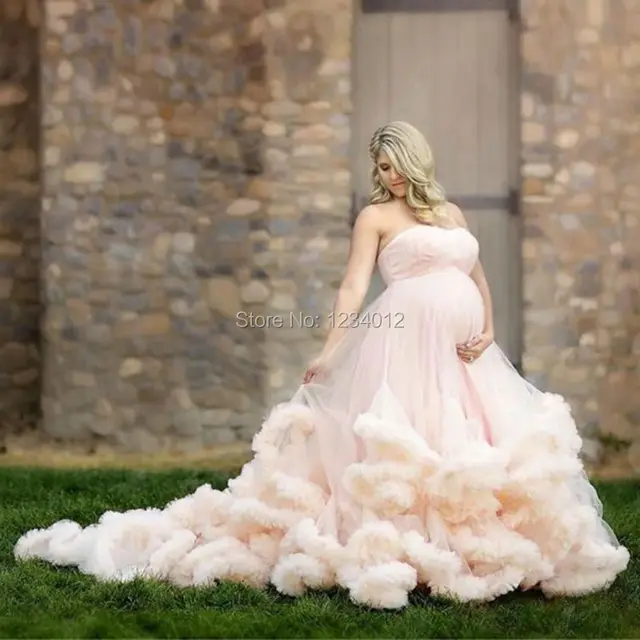 nube de bola de la princesa boda vestidos de novia para embarazadas