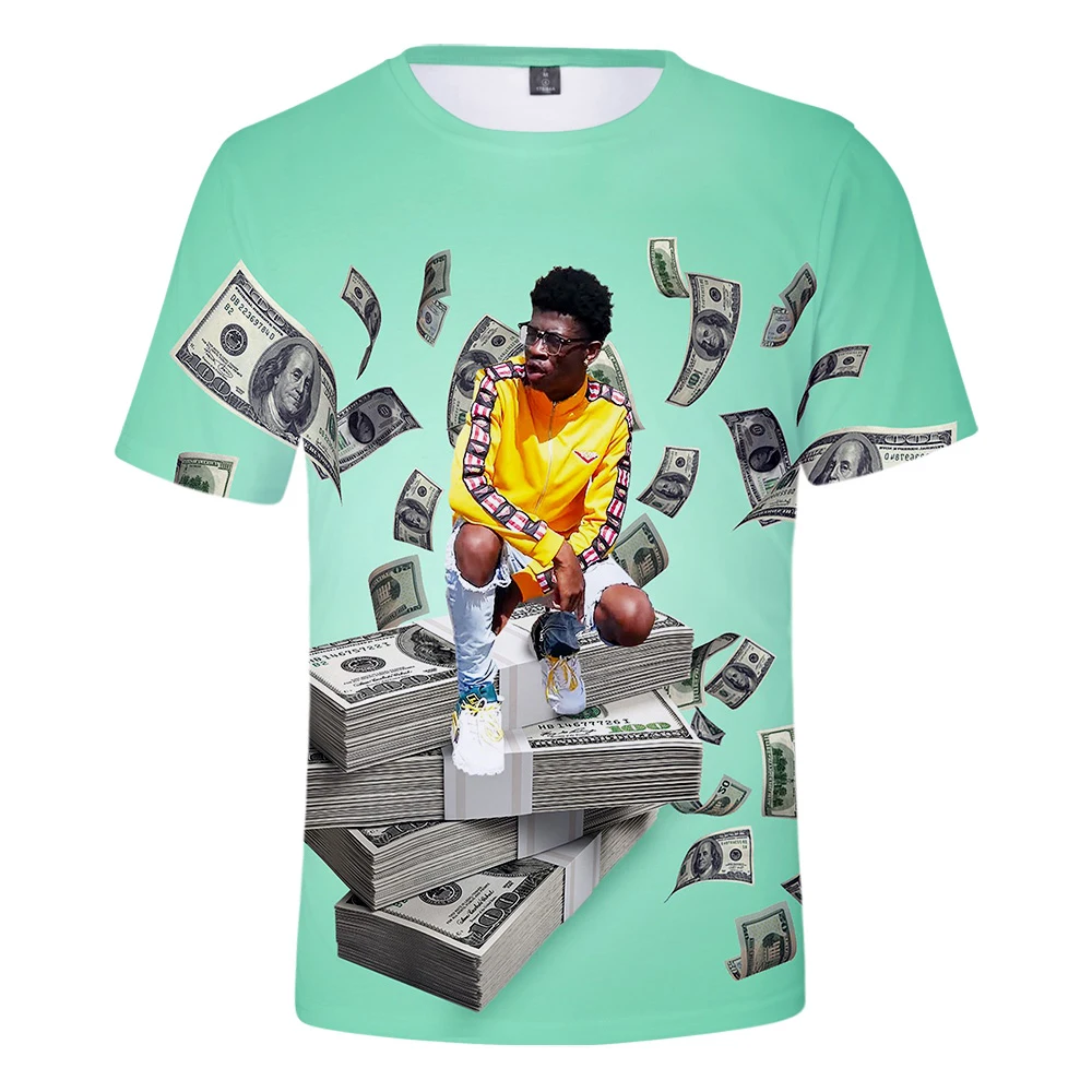 Rapper Lil NAS X T shirt Putih Pop 