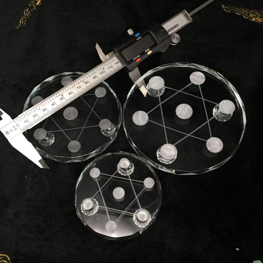 Новая 7 звездочная пластина Азиатский кварцевый кристалл целебный шар