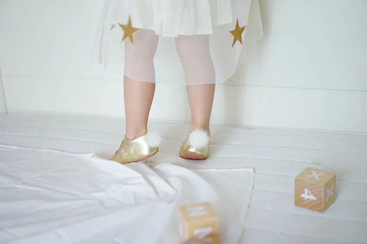 2019 модная детская обувь для девочек, танцевальные сандалии принцессы из натуральной кожи, детская обувь с носком, бархатные Детские