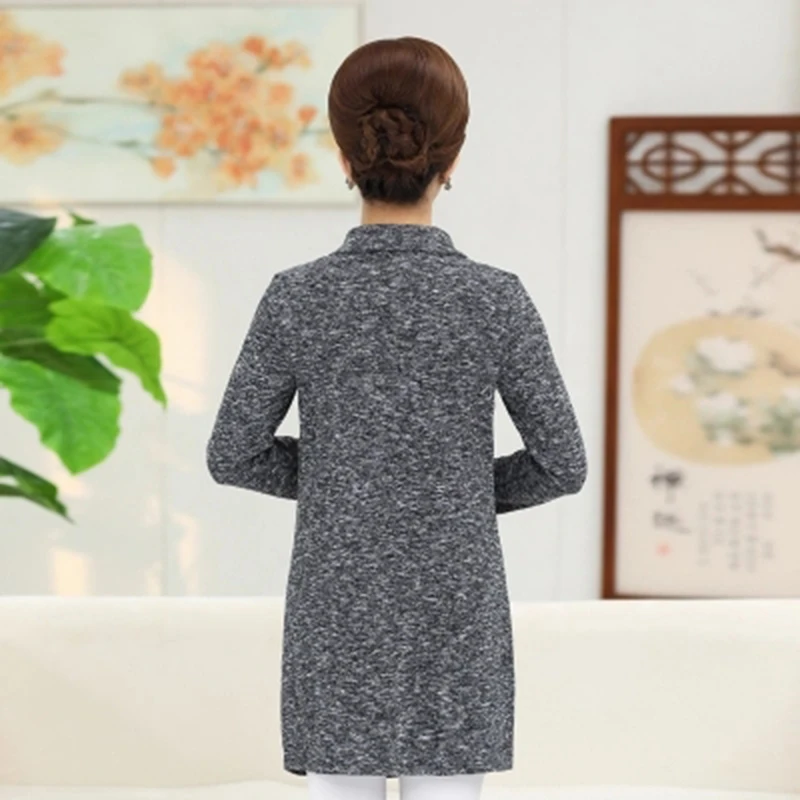 Moyen Down Collar Poitrine Windbraker F613 Unique 2018 Mode Cour Nouvelle Gris Slim Tranchée D'âge Manteau Hiver Lady Automne Grande Turn Femmes znIFZq