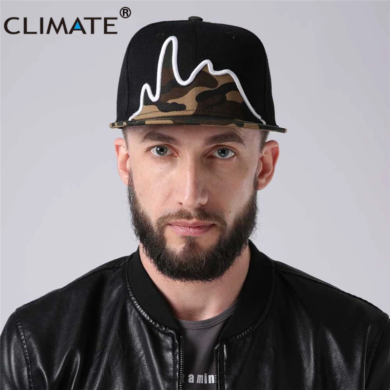 Климатическая Новая мужская камуфляжная кепка Snapback s Кепка в стиле хип хоп