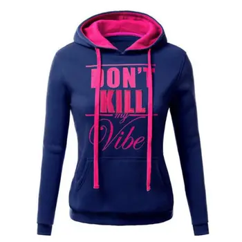 

Women Long Sleeve Hoodies Sweatshirt Hooded Pullover Jumper Tracksuits