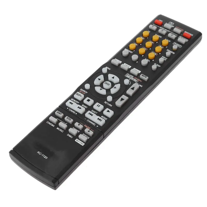 Replaced Remote Control RC-1120 RC1120 for Denon AV Receiver AVR-590 DHT590BA AVR-1610 Television Controller Replacement