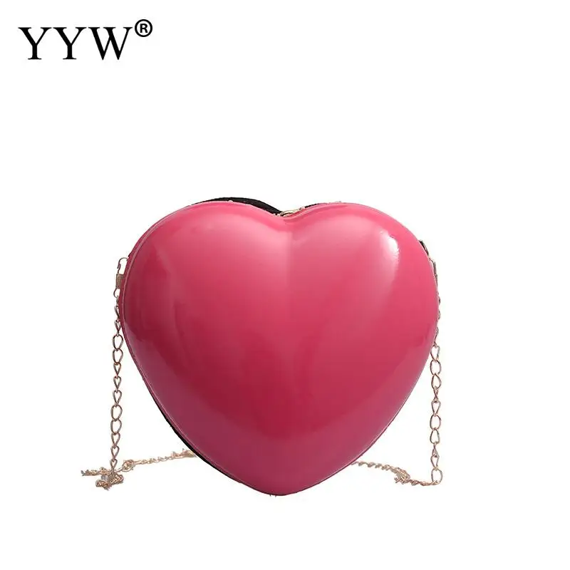 

Heart Shape Crossbody Bag Women 2019 Summer Mini Bags Causal Style Shoulder Bags For Female High Quality Bolsa Feminina