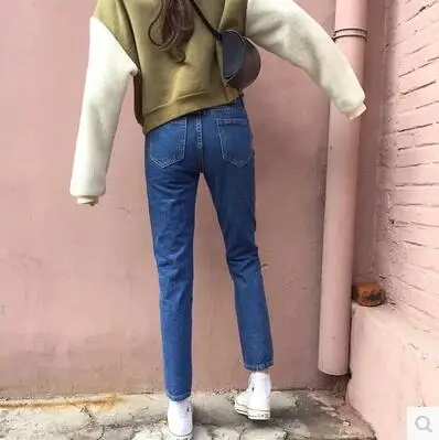 

TP1204 Cheap wholesale 2016 new Autumn Winter Hot selling women's fashion casual Denim Pants