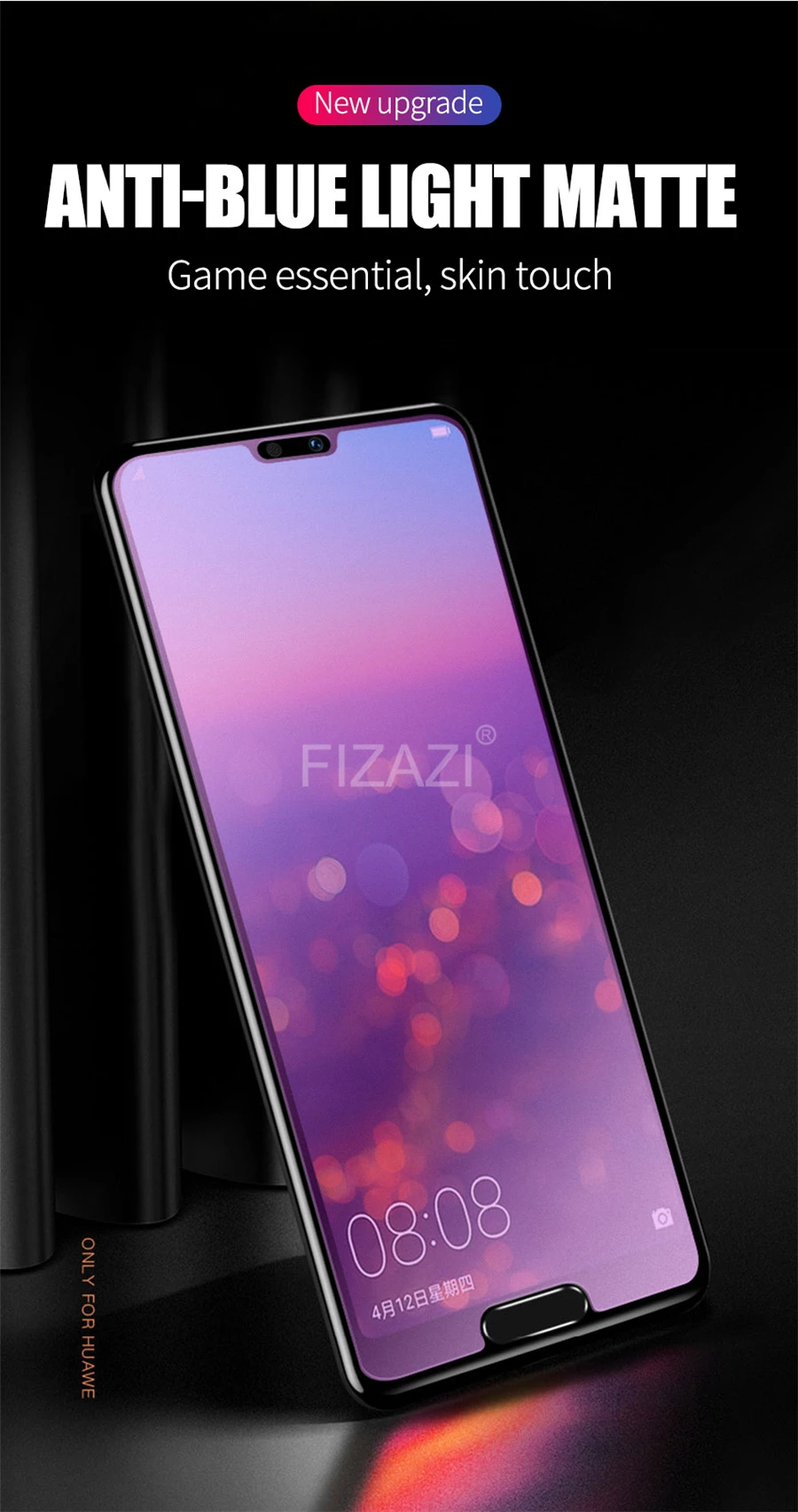 Анти-синий Ультрафиолетовый матовый экран протектор для huawei P20 Pro P30 Lite закаленное стекло для mate 20 20X Nova 3 4 матовое стекло антибликовое