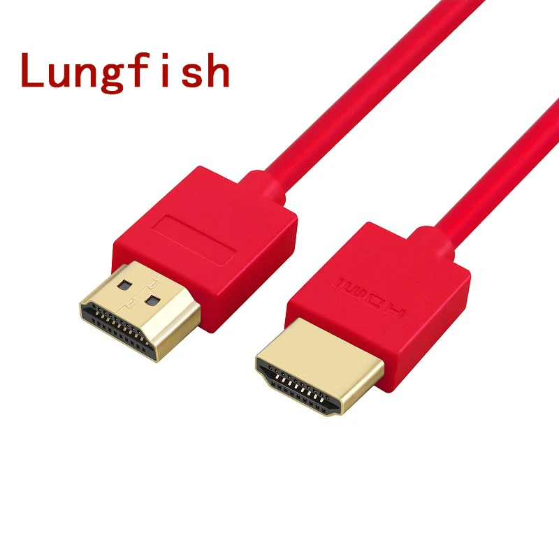 Lungfish HDMI кабель высокоскоростной и гибкий Ethernet аудио возврат 1080p для HD ТВ DVD Blu Ray