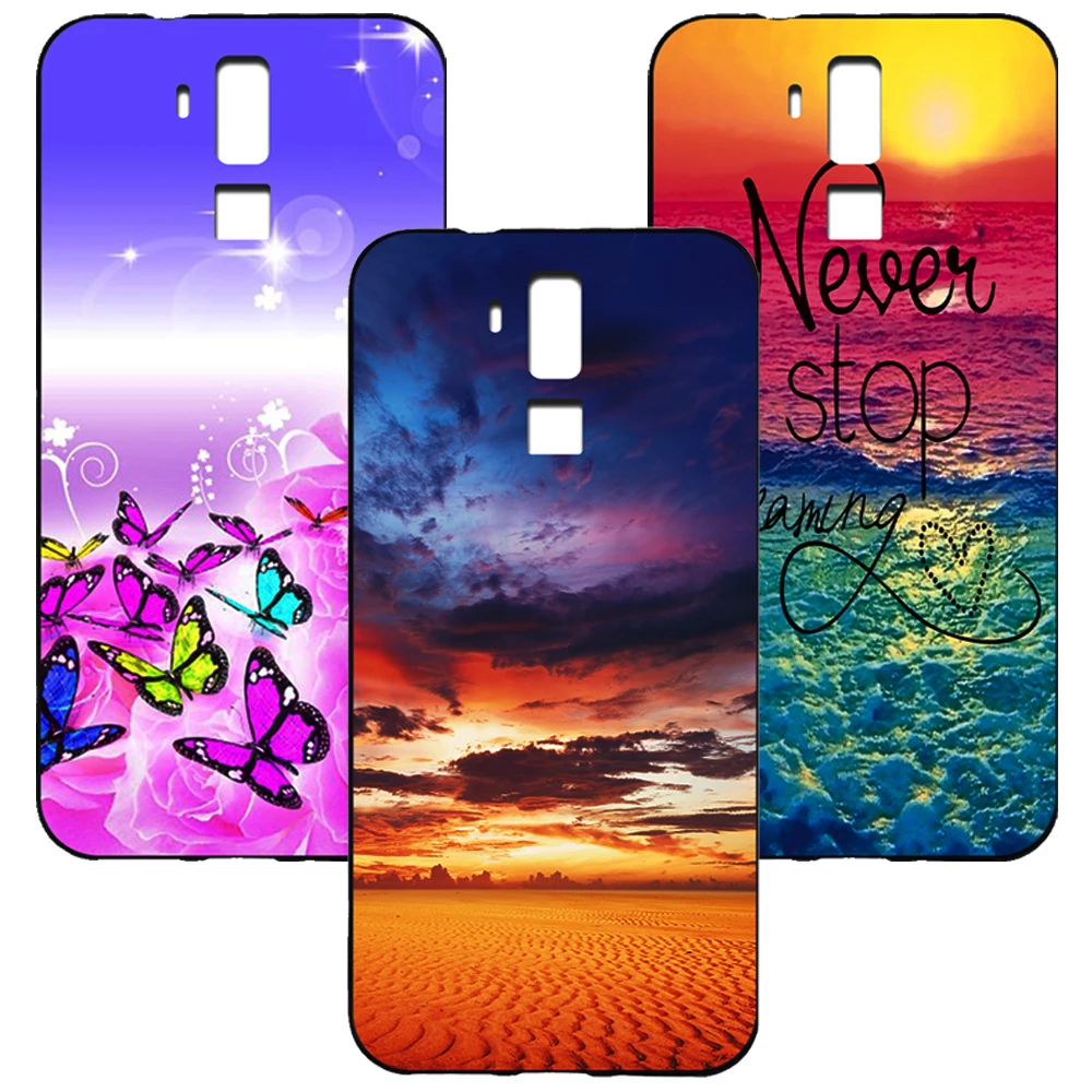 

Colored drawing Cartoon Fundas For HomTom S8 Soft Silicone Cover Case For HomTom S8 Printed Phone Cover