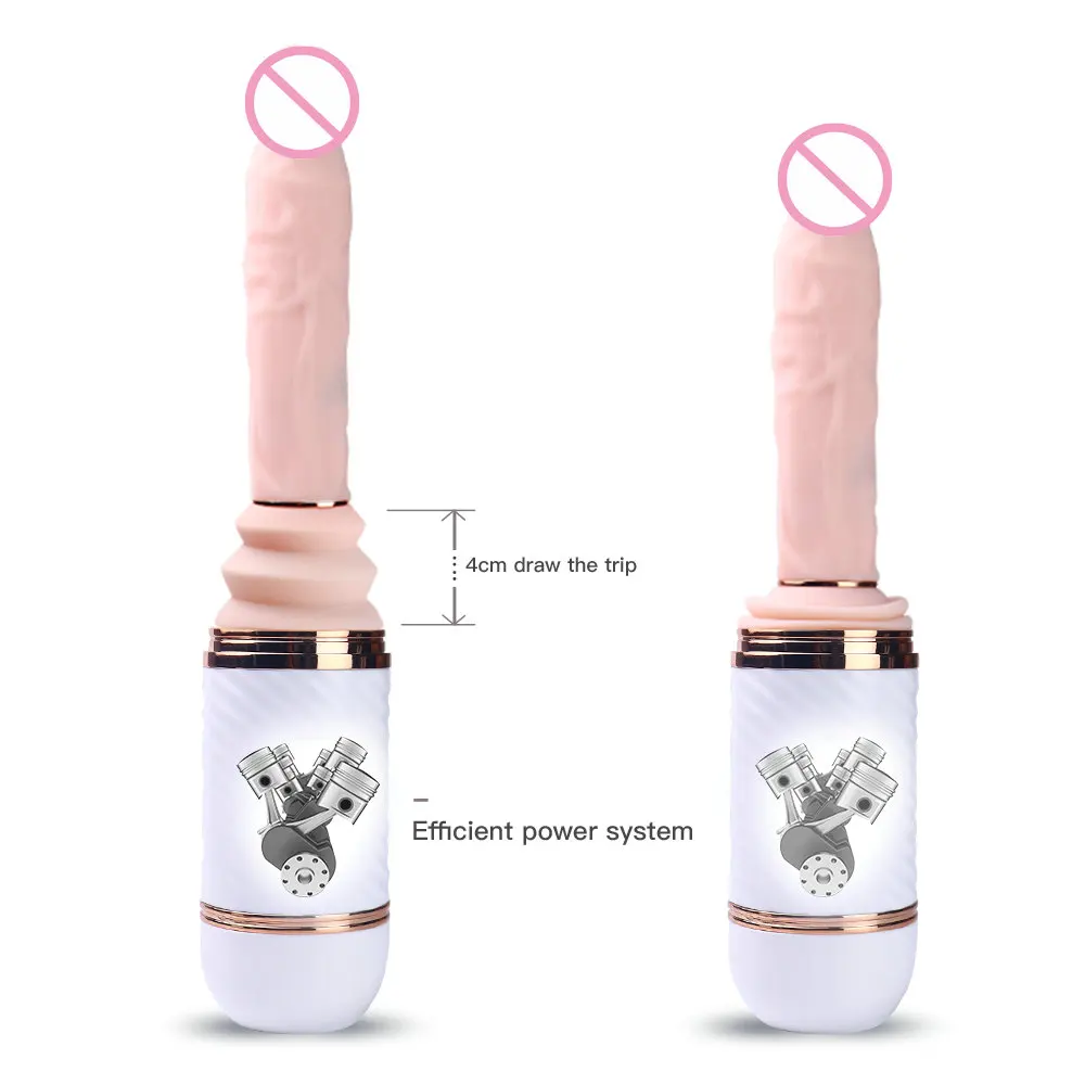 DIBEI Thrusting Dildo Automatic Sex Machine Pumping Gun Portable Wireless Remote Control Retractabl