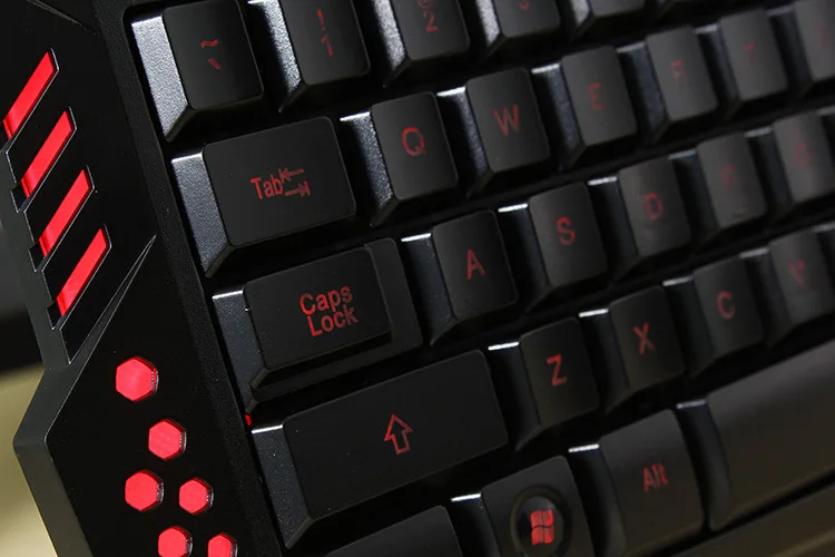  New Red/Purple/Blue Led Backlight USB Wired Laptop PC Pro Gaming Keyboard Mouse Combo for LOL Dota 