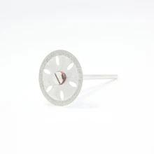 3 шт. C07 стоматологический тонкая Ультра-тонкая двухсторонняя песок алмазный отрезной диск с оправки для разделения полировка керамической crwon нефрита