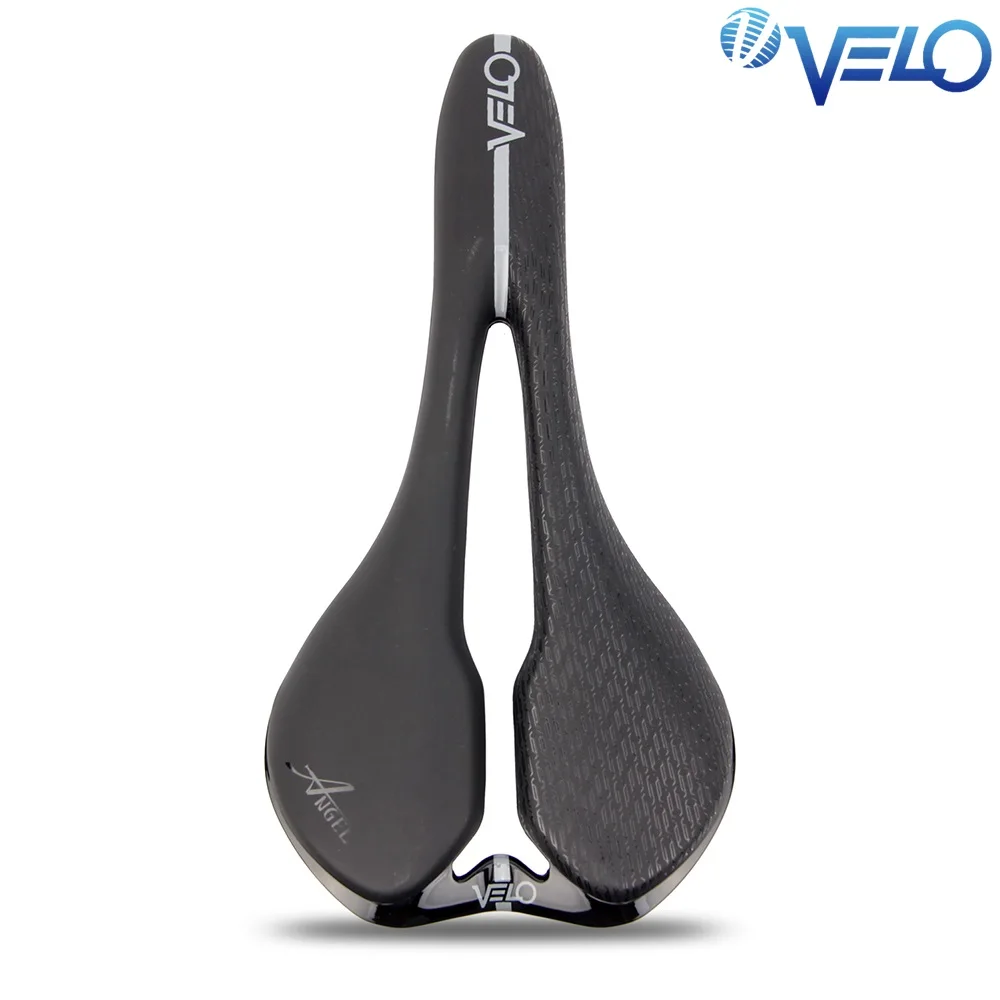 Велосипедное седло Velo Racing из микрофибры сверхлегкое Сиденье силикона и геля для