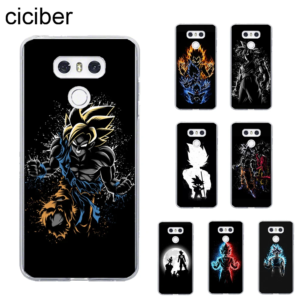 

ciciber Dragon Ball Z Super DBZ Goku Cover For LG G7 G6 G5 V40 V35 V30 ThinQ Phone Case For LG K8 K10 2017 2018 K9 K11 Plus TPU
