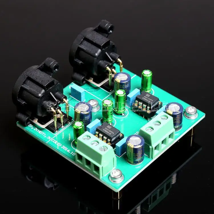 New Version DRV134PA Dual Channel Single Ended Conversion Balance Board