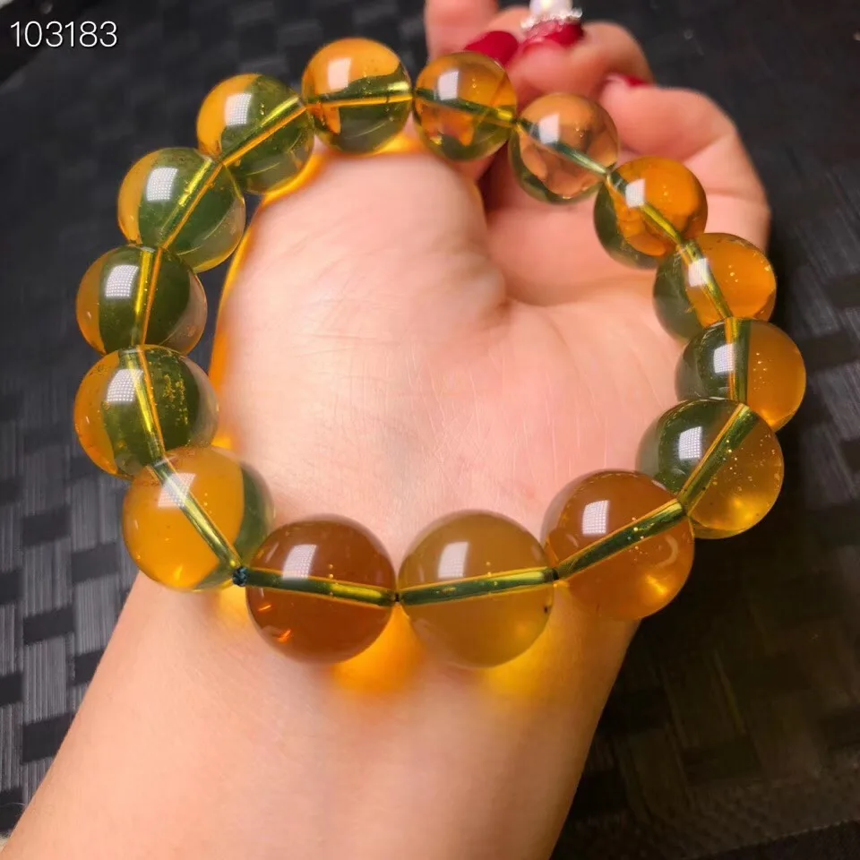 Natural Blue Amber Bracelets (3)