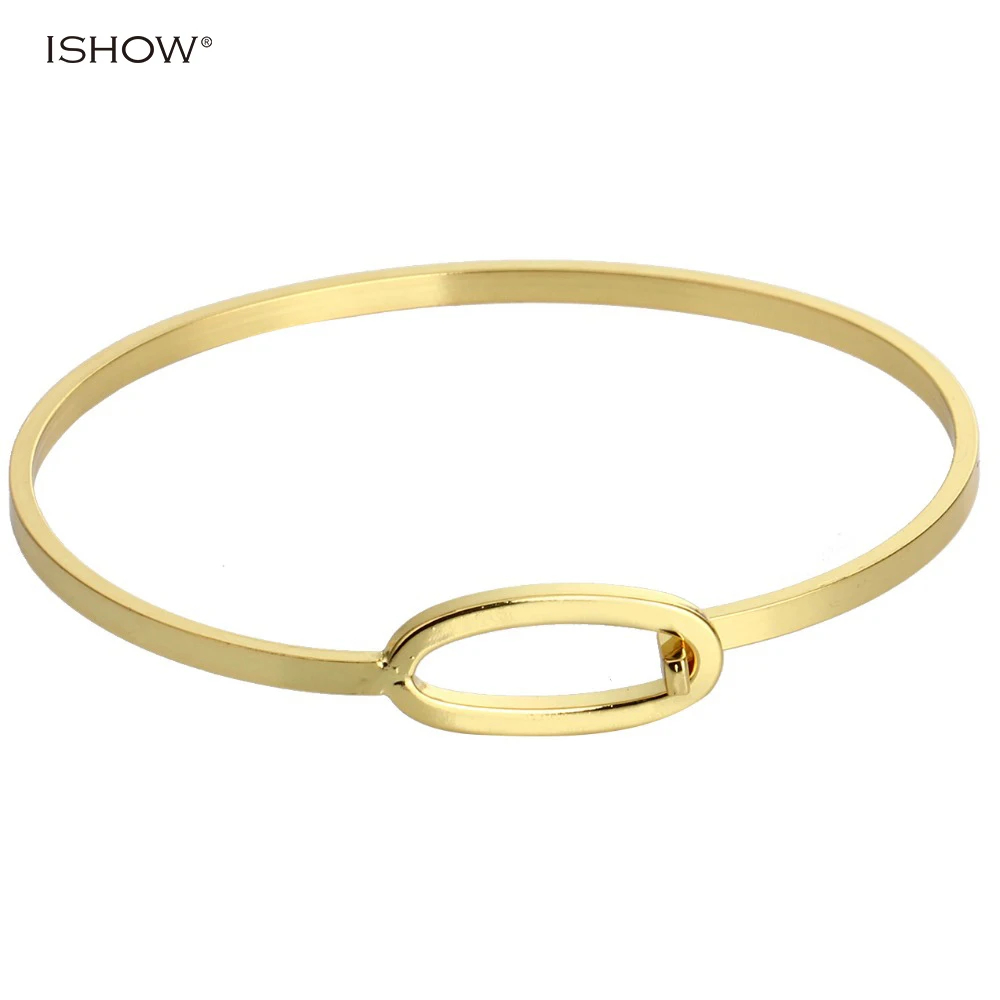 Minimalist Bangle Bracelet Gold color Bangles Cuff Brass Bangle Bracelets Golden Minimalist