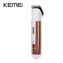 Kemei Электрический перезаряжаемый триммер для волос профессиональная бритва Беспроводная Регулируемая машинка для стрижки волос KM-029 бритва