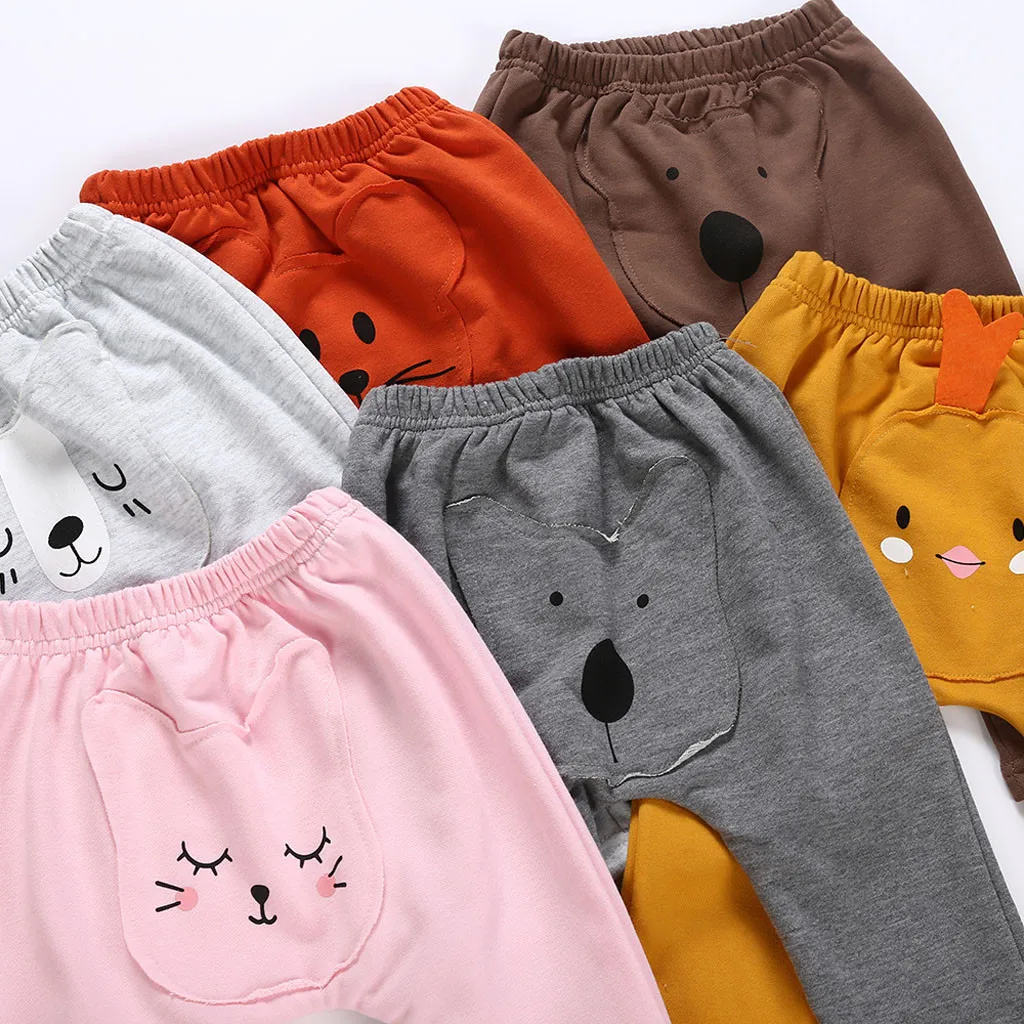 

Soft Girls Leggings Baby Boys Girls Cartoon Cat Keep Warm Kids Leggings Trousers Pants Baby Skinny Children Leggings For Girls