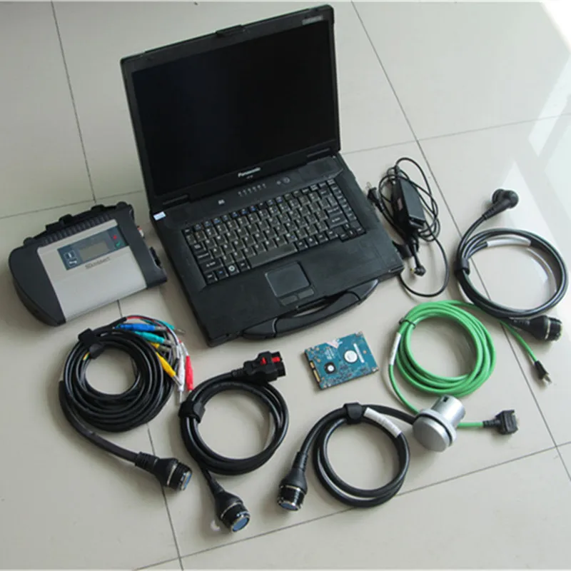 Mb star c4 sd conectar juego completo + 12/2018 v-ediam/DTS HDD cf52 con ordenador portátil con WIF