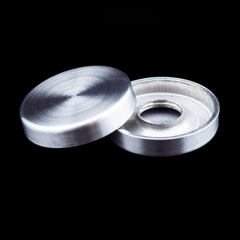 

DHL Free Shipping Steel 30mm Diameter Hex Screws Plastic Hole Plugs Screw Types for Glass Mirror 500Pcs/lot