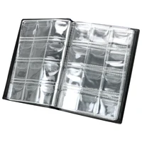 NICEYARD 120/60 Pockets Artificial PU Leather Coins Collection Album Book Collecting Money Organizer Storage Bags PVC Film - Image 3