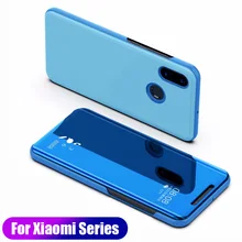 Умный флип-чехол mi rror для Xiao mi Red mi Note 8 Note 7 Red mi 7 7A 6A K20 кожаный чехол для mi 9T mi 8 Lite A2 Lite F1 CC9E чехол s