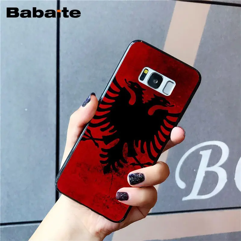 Babaite Armenia Albania флаг России герб чехол для телефона samsung Galaxy S8 S7 edge S10 S10E S10lite S9plus S5 M10 20 - Цвет: A13