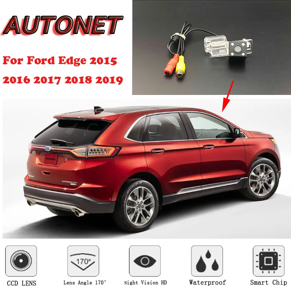 Осенняя резервная камера заднего вида для Ford Edge 2015 2016 2017 2018 2019 ночного