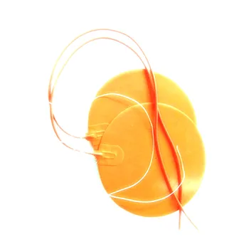 

Diameter 265*1.5mm heat bed for 3d printer 110v 250w adhesive 1 side 100K thermistor 5mm hole center 1000mm lead wire