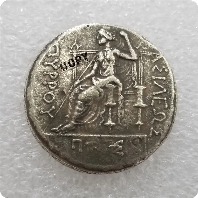 Тип:#31 древняя греческая Монета КОПИЯ памятных монет-копия монет медаль коллекционные монеты